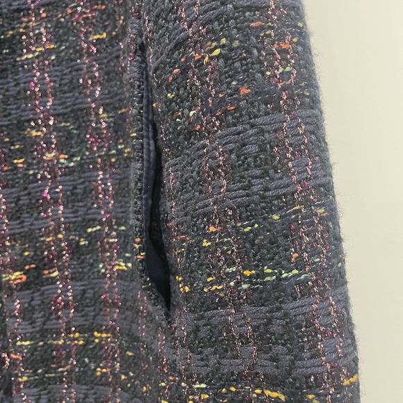 Chico's Elongated Tweed Shimmer Vest - Picture 8 of 9